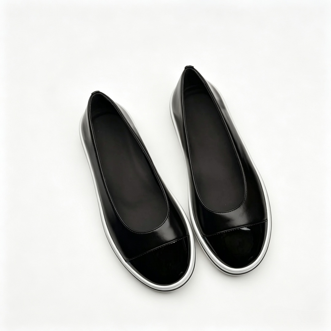 Women Shoes Luxury Brand - Luxe merk dames instappers, veelzijdige platte