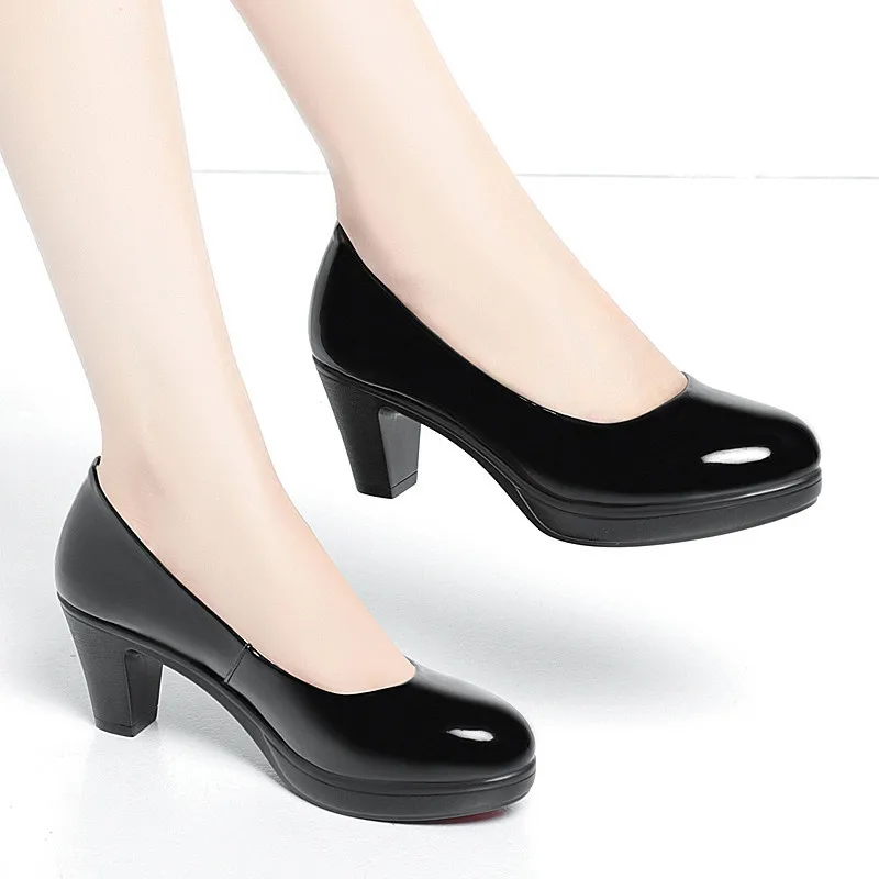 Patent Leather Pump - 6cm 8cm Plus Size 34-42 Elegante