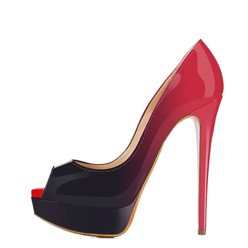 Patent Leather Pump - Vrouwen Stiletto Sexy Pompen 14 Cm