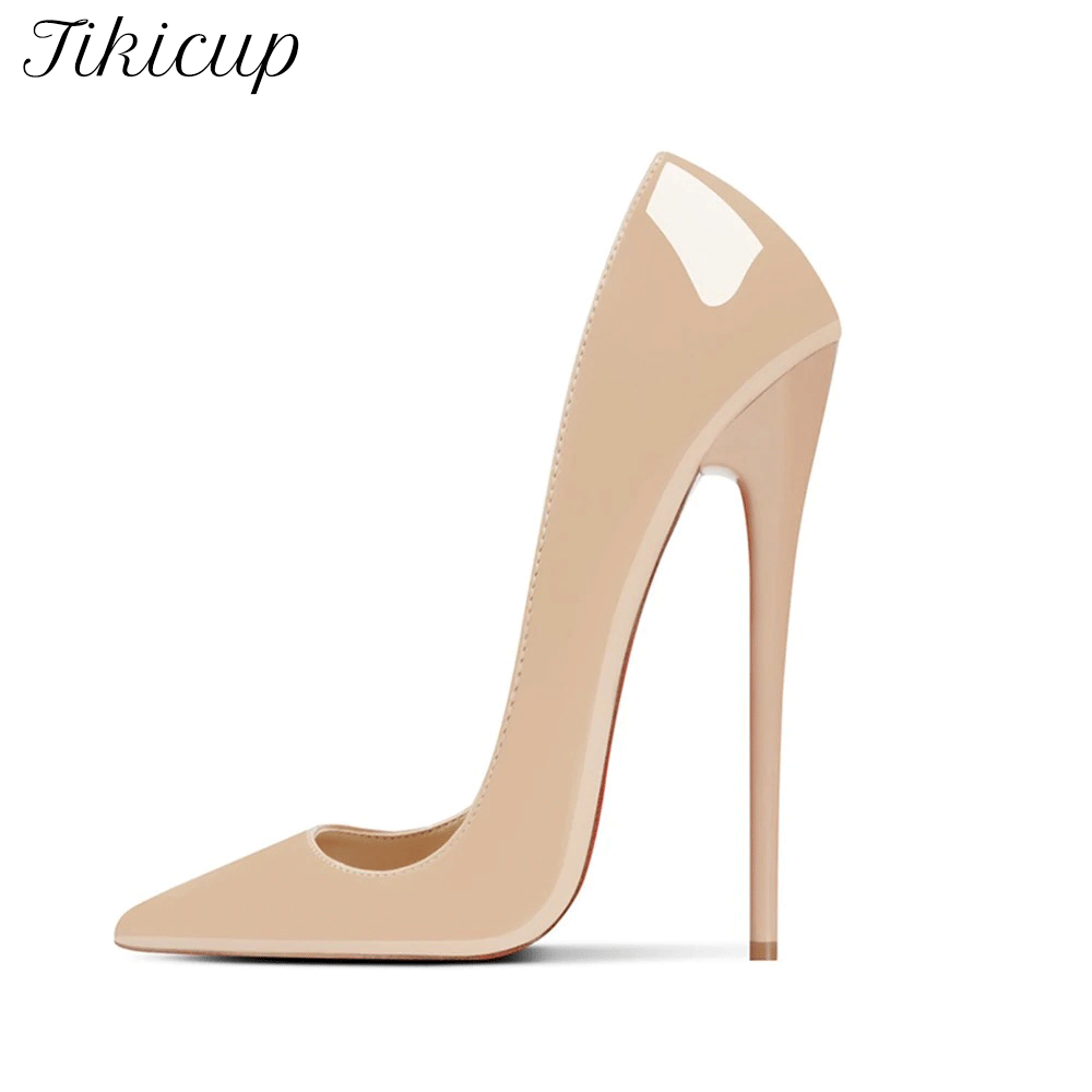 Patent Leather Pump - Nieuwe stijl sexy 16CM extreme spitse