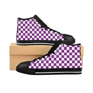 Women'S Shoes In The 90S - Jaren '80 Jaren '90 Geruite schoenen