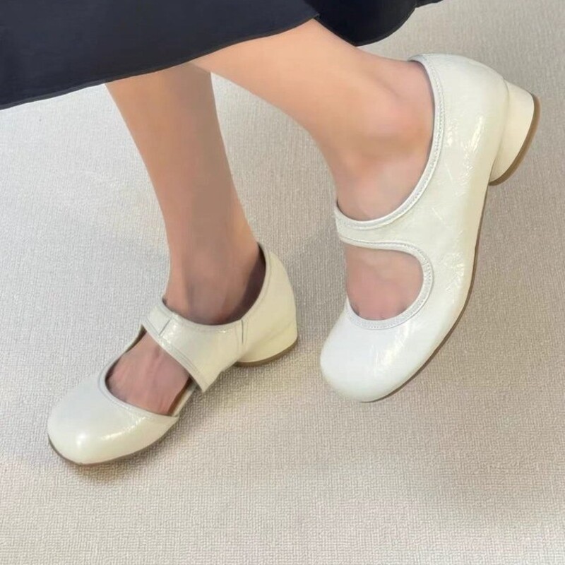 Women Shoes Luxury Brand - Vrouwen Heeld Loafers Schoenen Mode Mary