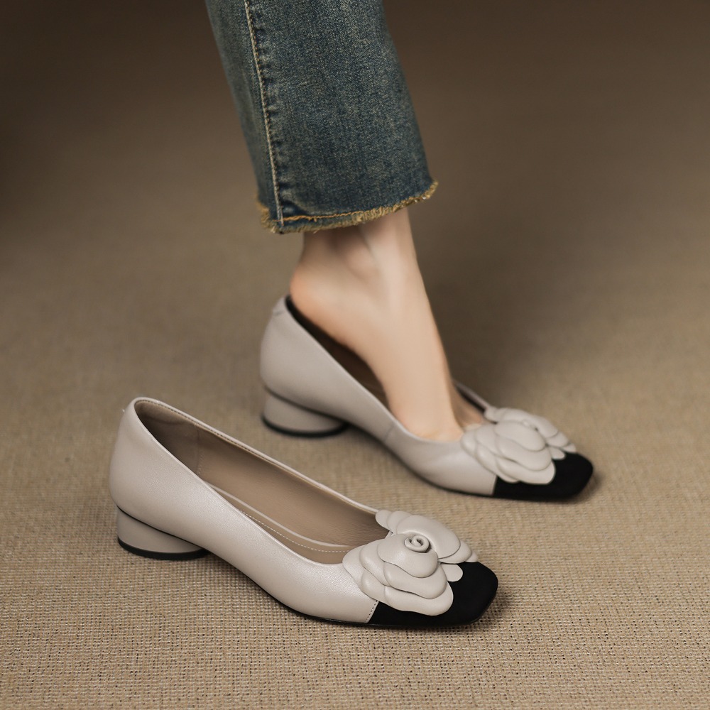 Mode bloem enkele schoenen her - Women Shoes With Heels recensie en prijs
