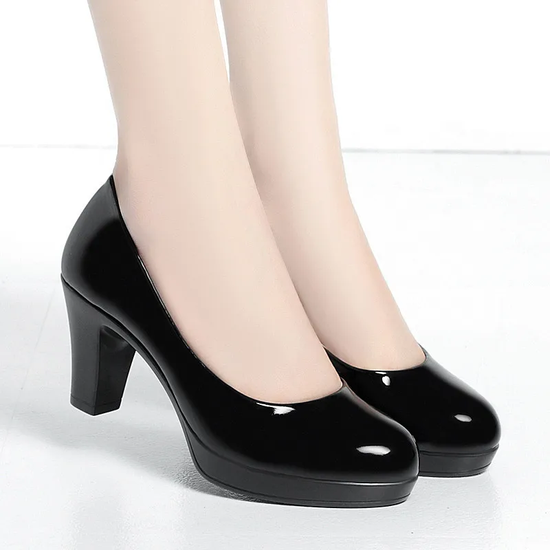 6cm 8cm Plus Size 34-42 Elegan - Patent Leather Pump recensie en prijs