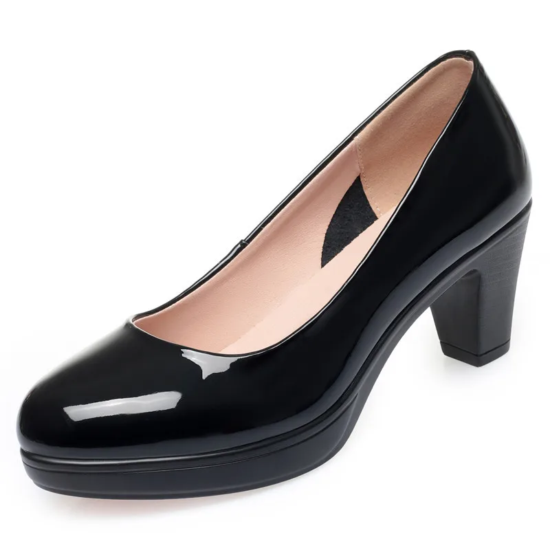 6cm 8cm Plus Size 34-42 Elegan - Patent Leather Pump recensie en prijs