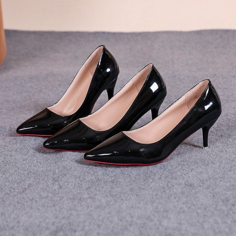 Sexy puntige neus lakleer hoge - Patent Leather Pump recensie en prijs