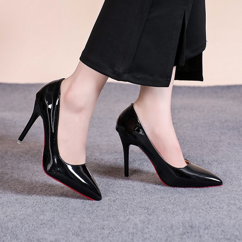 Sexy puntige neus lakleer hoge - Patent Leather Pump recensie en prijs