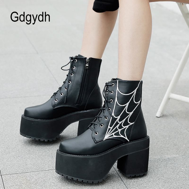 Gdgydh Mode Spinnenweb Gothic  - Women'S Shoes In The 90S recensie en prijs