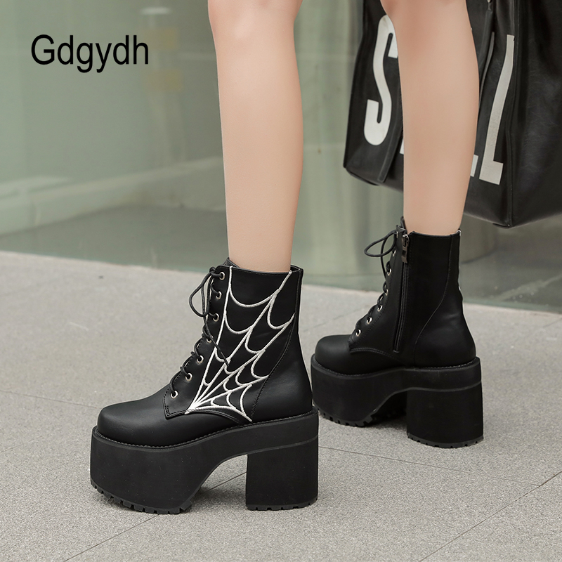 Gdgydh Mode Spinnenweb Gothic  - Women'S Shoes In The 90S recensie en prijs