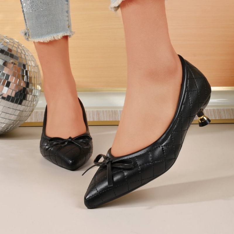 Vintage dames pumps met spitse - Women Shoes With Heels recensie en prijs