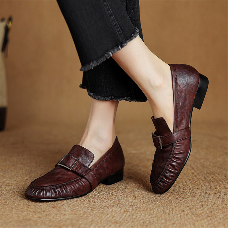 Nieuwe Herfst Echt Leer Vrouwe - Women Shoes With Heels recensie en prijs