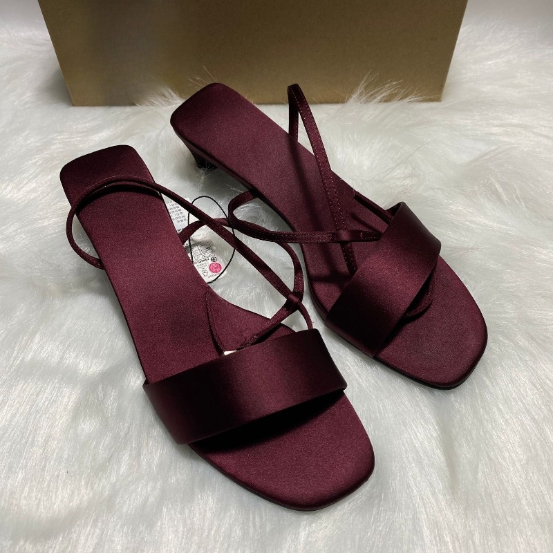Luxe Satijnen Enkelbandje Lage - Women Shoes Luxury Brand recensie en prijs