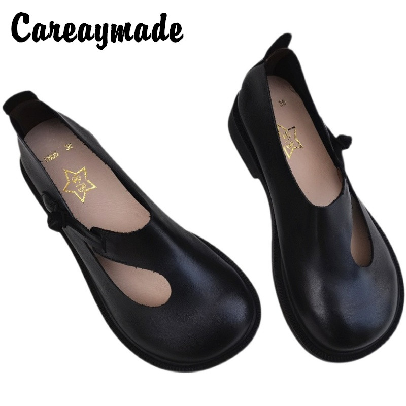 Careaymade-Echt Leer Grote Sch - Women Shoes With Heels recensie en prijs