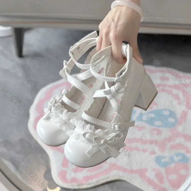 Lolita Rode Hoge Hakken Leuke  - Patent Leather Pump recensie en prijs