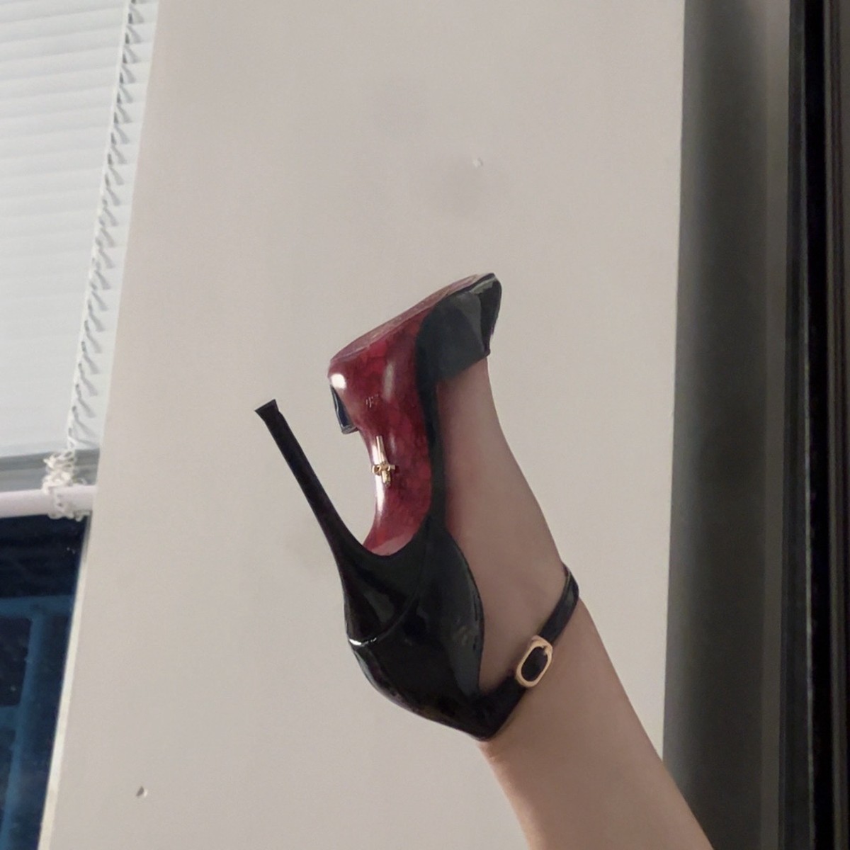 Damesschoenen met hoge hak, pu - Patent Leather Pump recensie en prijs