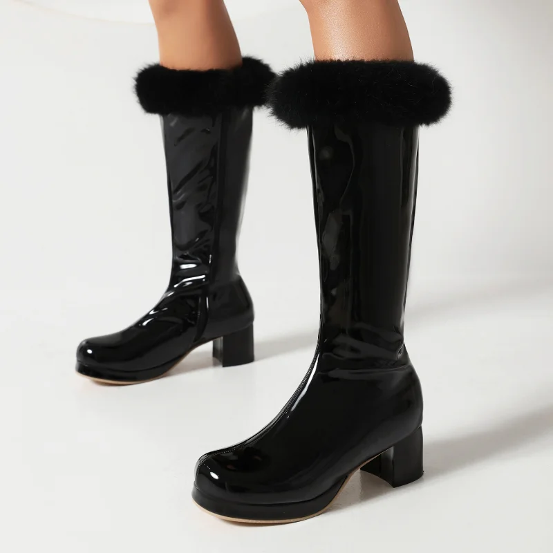 2025 Zoete Stijl Konijnenbont  - Women Shoes Kinds recensie en prijs